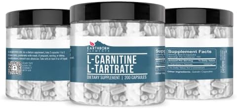 Earthborn Elements L-Carnitine supplement label details and nutrition facts