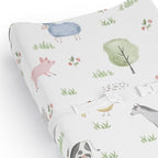 Brushed microfiber fabric texture for baby nursery
