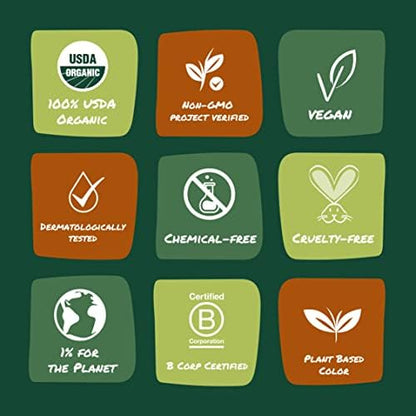 Authentic Herbatint USA imported plant-based hair color box showing sustainable eco-friendly uncoated paper packaging.