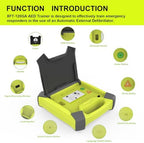 Instructors using the XFT remote control to manage AED training scenarios