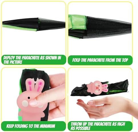 Six pack easter basket stuffers with hand throw flying toys displayed open