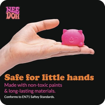 Pocket sized compact sensory toys demonstrating flexibility and stretch