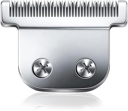 Close up of 40mm stainless steel replacement T-blade teeth