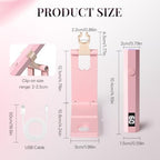 Krofaue mini nail light used for flash curing gel extensions