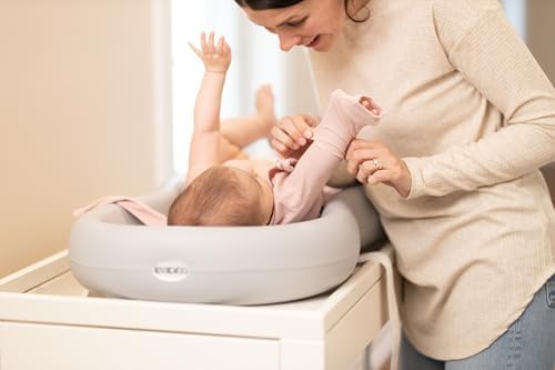 Keekaroo polyurethane foam water resistant baby changing mat with safety strap