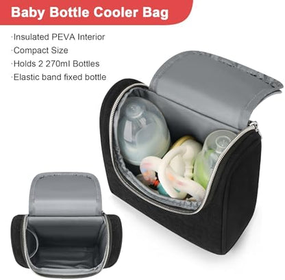Accmor milk cooler bag showing interior insulation