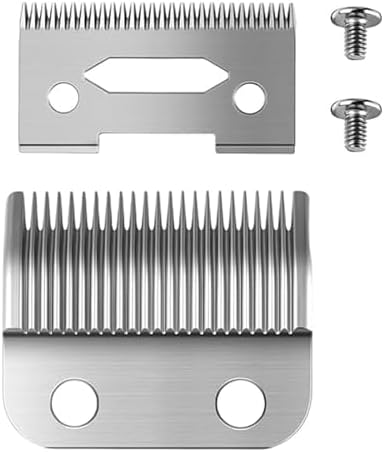 Close up of Qblahip stainless steel replacement blade teeth detail