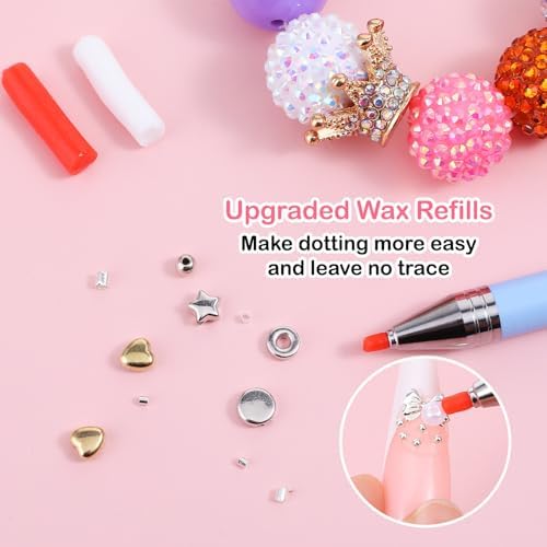Detailed view of the refillable wax pen tip