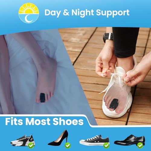 Set of two Taszoos hammer toe straighteners for men and women