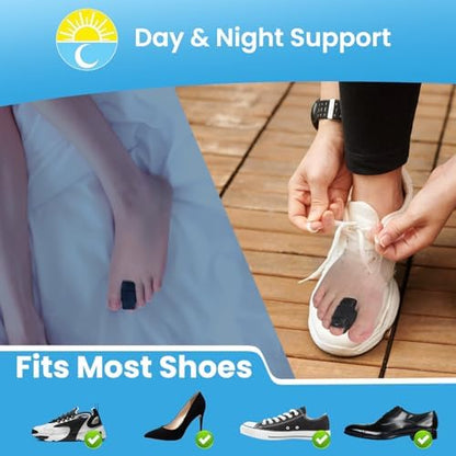 Set of two Taszoos hammer toe straighteners for men and women