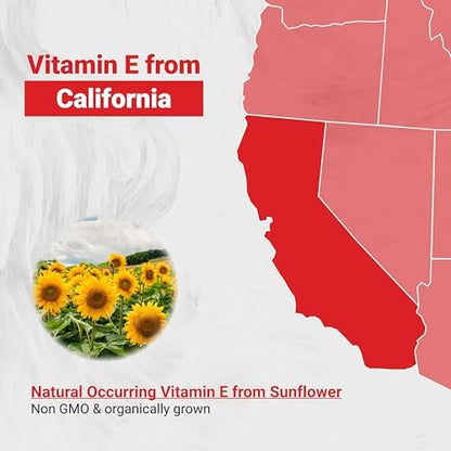 Naturalis 12mg astaxanthin capsule next to ingredients for eye and immune support benefits