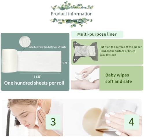 Diagram showing placement of liner in cloth diaper