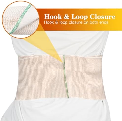 Breathable elastic bandage material texture showing high quality cotton weave.