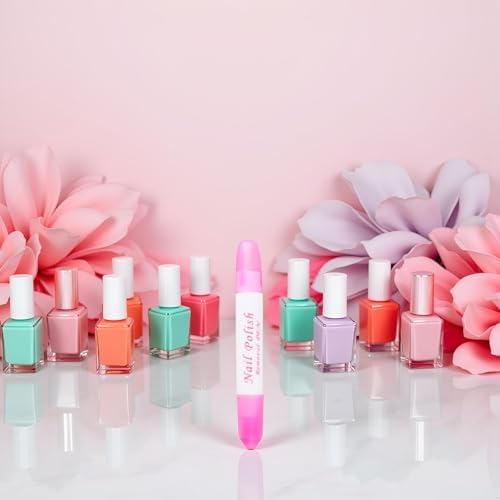 Dwuww corrector pen head detail for professional nail care.