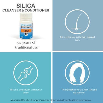Bottle of 125 Silicea 6X homeopathic tablets