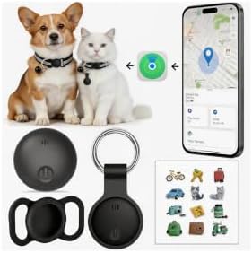 Joygiee real time pet tracker inside black silicone collar holder
