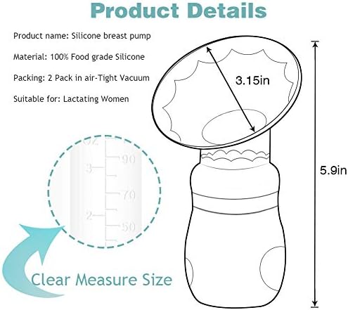 Two pack manual milk collectors with protective dust lids displayed on a clean background.