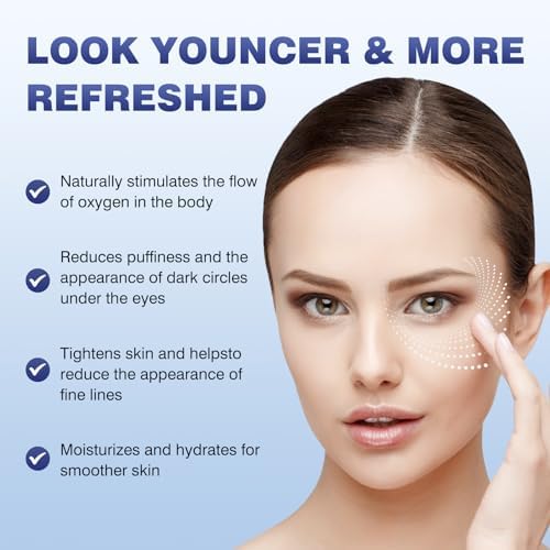 Anti-aging eye cream by CHHQLZS being applied to reduce under-eye bags