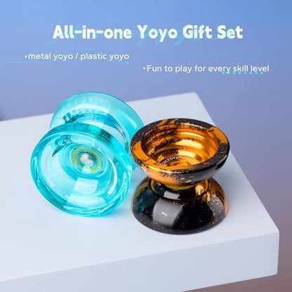MAGICYOYO K2 Crystal plastic responsive yoyo green