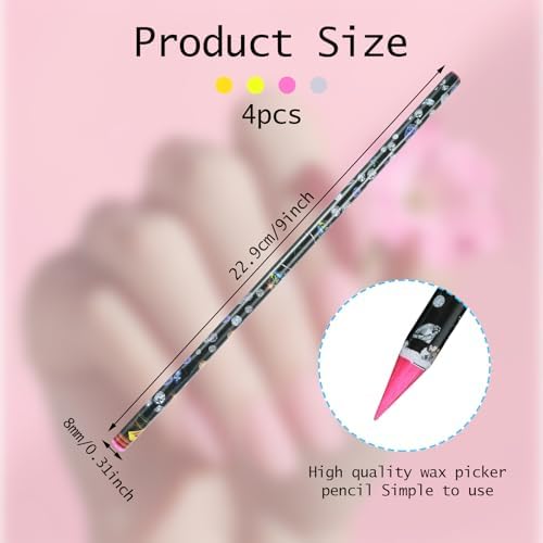 World of Sparkles wax pencil set for nail art