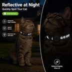 Close-up shot of the MDTZULIK GPS cat collar tracking module highlighting the rugged water-resistant construction.