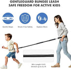 Hands-free waist belt and bungee tether system for children