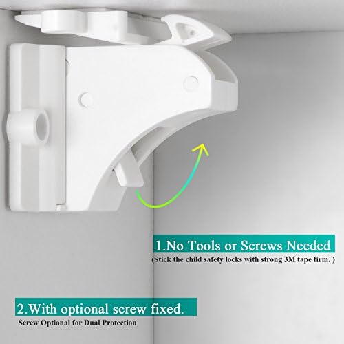Complete Vmaisi 12 pack cabinet lock kit contents
