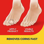 Water resistant corn removal strips showing thin and flexible texture.