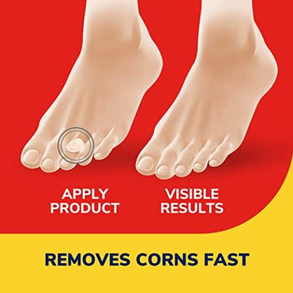 Water resistant corn removal strips showing thin and flexible texture.