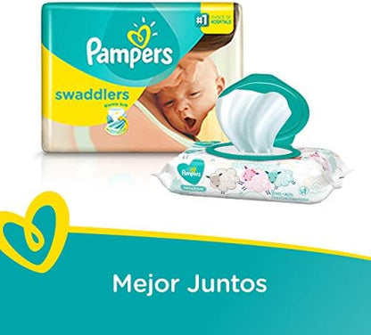 Interior texture of Pampers Swaddlers Blankie Soft quilts