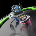 Full contents of Beyblade X Battle Set including arena cover