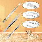 Rypet tick tool set being held for scale