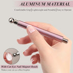 Nail art magnet guides and tools for gel polish design