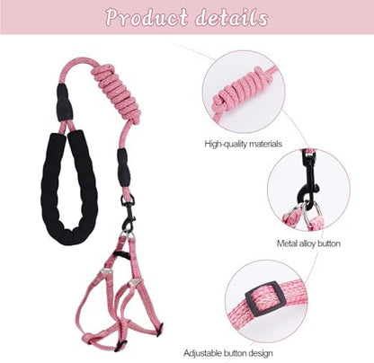 Close up look at the high strength nylon rope on the YeeBeny pig harness