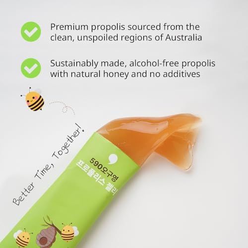 Ziostand Propolis Jelly Stick natural bee extract ingredients showcase