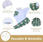 Wegreeco cloth diaper adjustable snap buttons detail