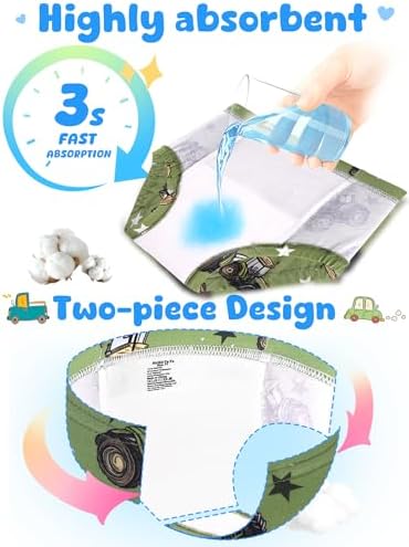 BliBliTaTa washable cotton training pants multi pack presentation
