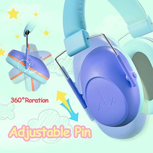 Onhear hearing protection earmuffs in folded position for travel