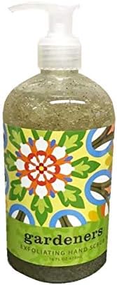 Authentic USA imported Greenwich Bay exfoliating botanical hand wash close up packaging