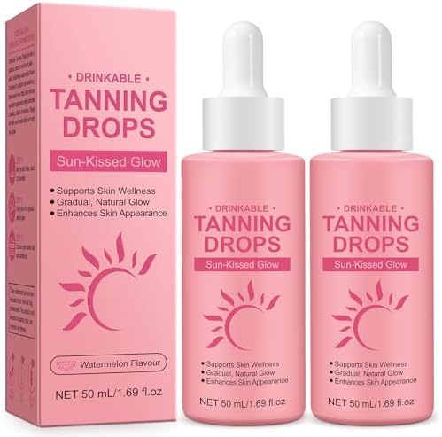 ZyranovaE tanning drops to drink bottle front view for natural glow