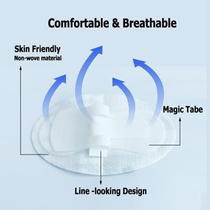 Catheter stabilization device being used to secure a feeding tube on the abdomen