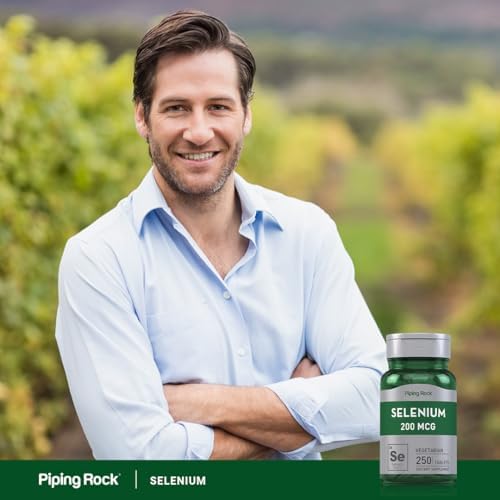 Piping Rock essential trace mineral tablets side view highlighting directions