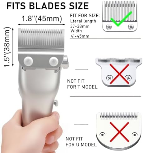 Ten piece multi color coded clippers guide comb collection showing sizes from one sixteenth inch to one inch