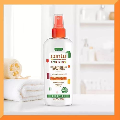 Authentic imported Cantu conditioning detangler liquid spray bottle for textured hair care