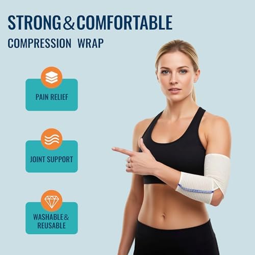 Lataala bandage used as a leg wrap for lymphedema and swelling management.