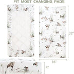 LifeTree baby changing pad cover packaged neatly for nursery use
