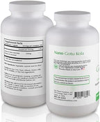 One Planet Nutrition Nano Gotu Kola 250mg supplement facts label showing nutrition ingredients and daily dosage