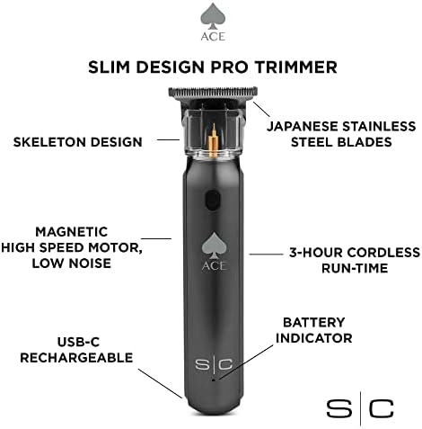 Stylecraft professional grooming device with adjustable Japanese stainless steel blade close up