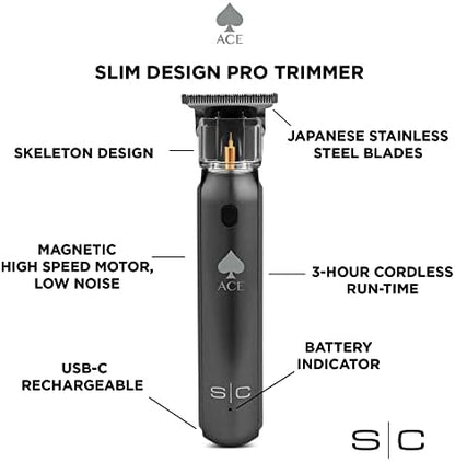 Stylecraft professional grooming device with adjustable Japanese stainless steel blade close up