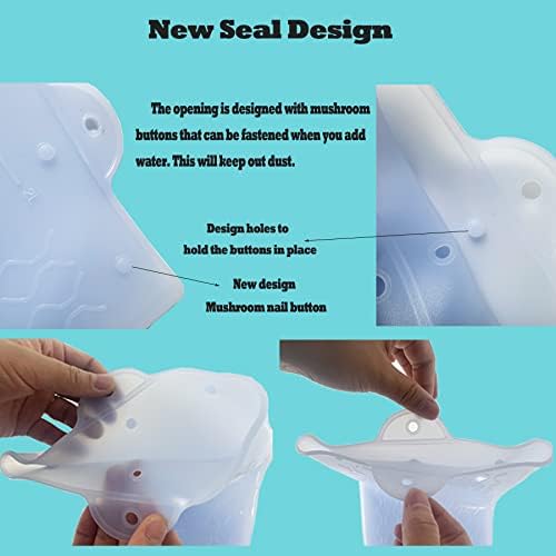 GNEGKLEAN enema kit metal hanging hook and 6.3 foot long flexible silicone tubing.